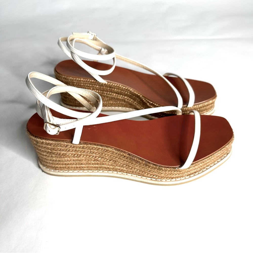 Jimmy Choo Drive 60 Wedge Espadrilles Size 36 EU